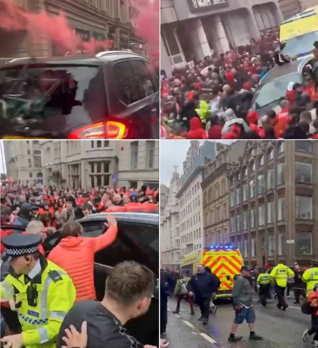 Man Arrested After Car Hits Crowd At Liverpool Parade, Over 50 People Injured [Video]