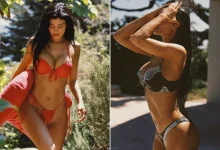 Kylie Jenner Unveils Bombshell-Inspired Bikini Line With Sizzling Photos