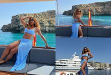 Serena Williams Flaunts Fit Physique In Chic Bikini On Yacht Trip With Friends