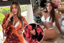 Sofía Vergara Celebrates 53rd Birthday In Tiny White Bikini During Sardinia Vacation [Photos]