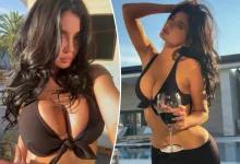 Kylie Jenner Flaunts Chic Swimwear And Wine Glass In Steamy Photos