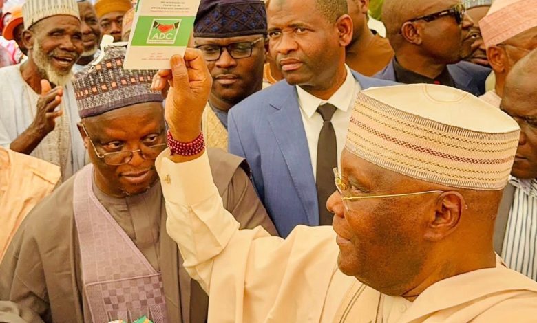 Atiku Officially Joins ADC, Registers With Party In Adamawa