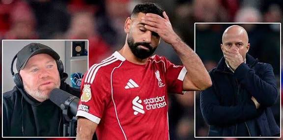 Rooney Urges Arne Slot To Leave Mohamed Salah Out Of Liverpool’s Starting XI